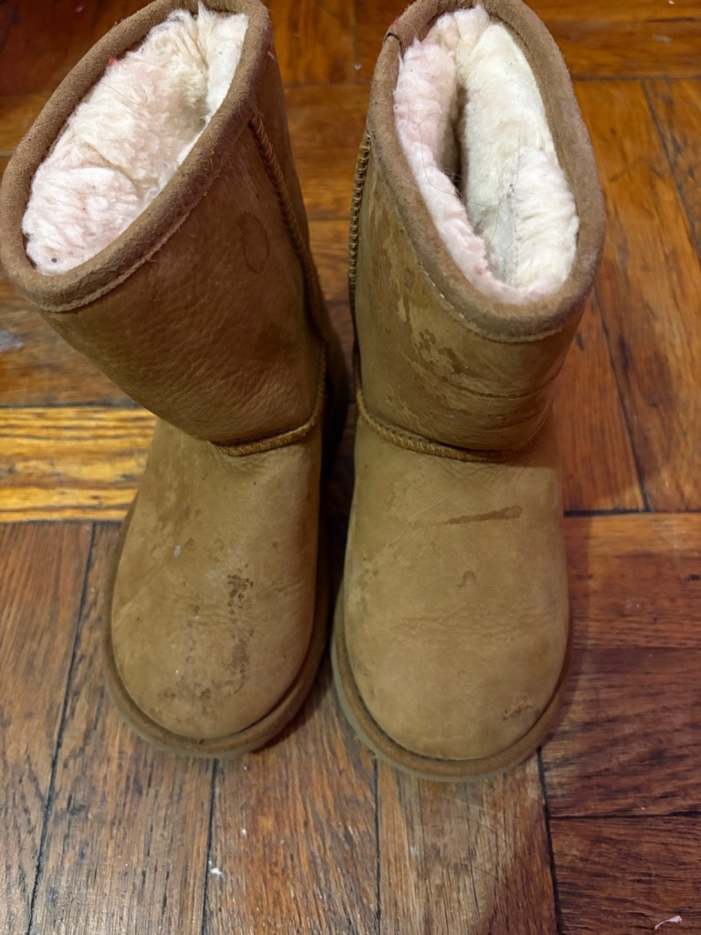 Ugg Suede Short Boots size 10